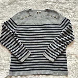 Talbots Striped Sweater